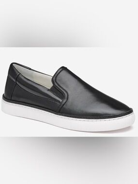 Johnston & Murphy Leather Slip-On Shoe, side 7.5